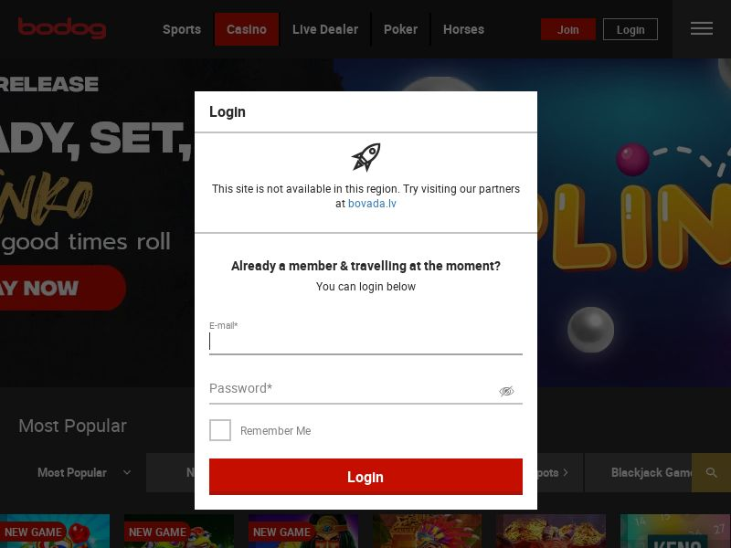 bodog Jeu